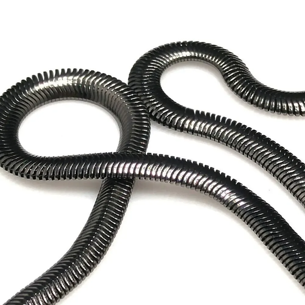 Express Mixed Metal Fringe Snake Chain Necklace, 24 Inches